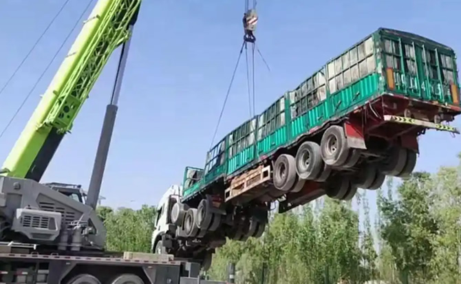 枣强道路脱困救援案例
